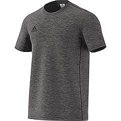 Adidas core 18 Cotton Tee Grey
