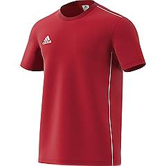 Adidas core 18 Cotton Tee Red