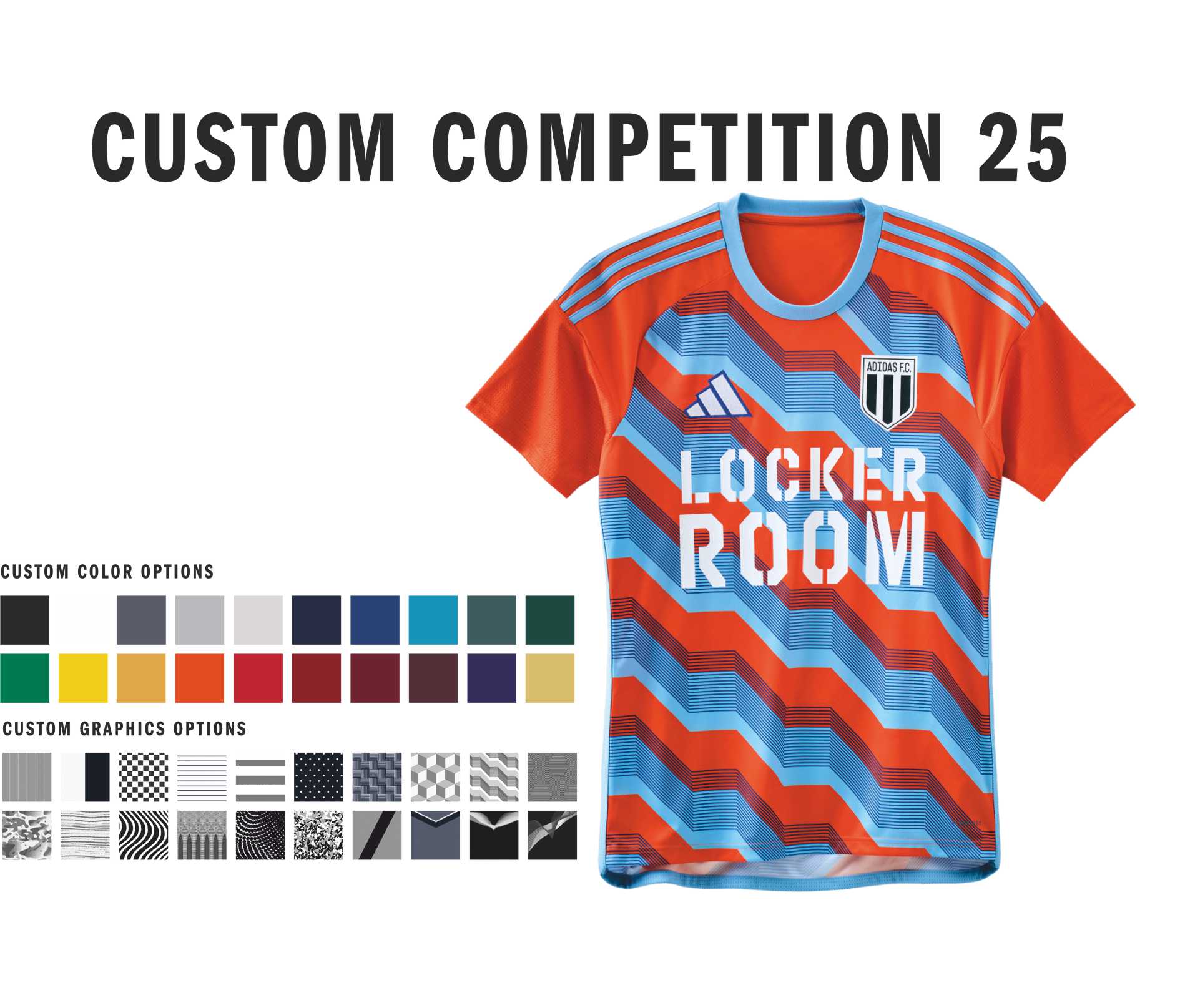 adidas Custom Competition 25 Jersey