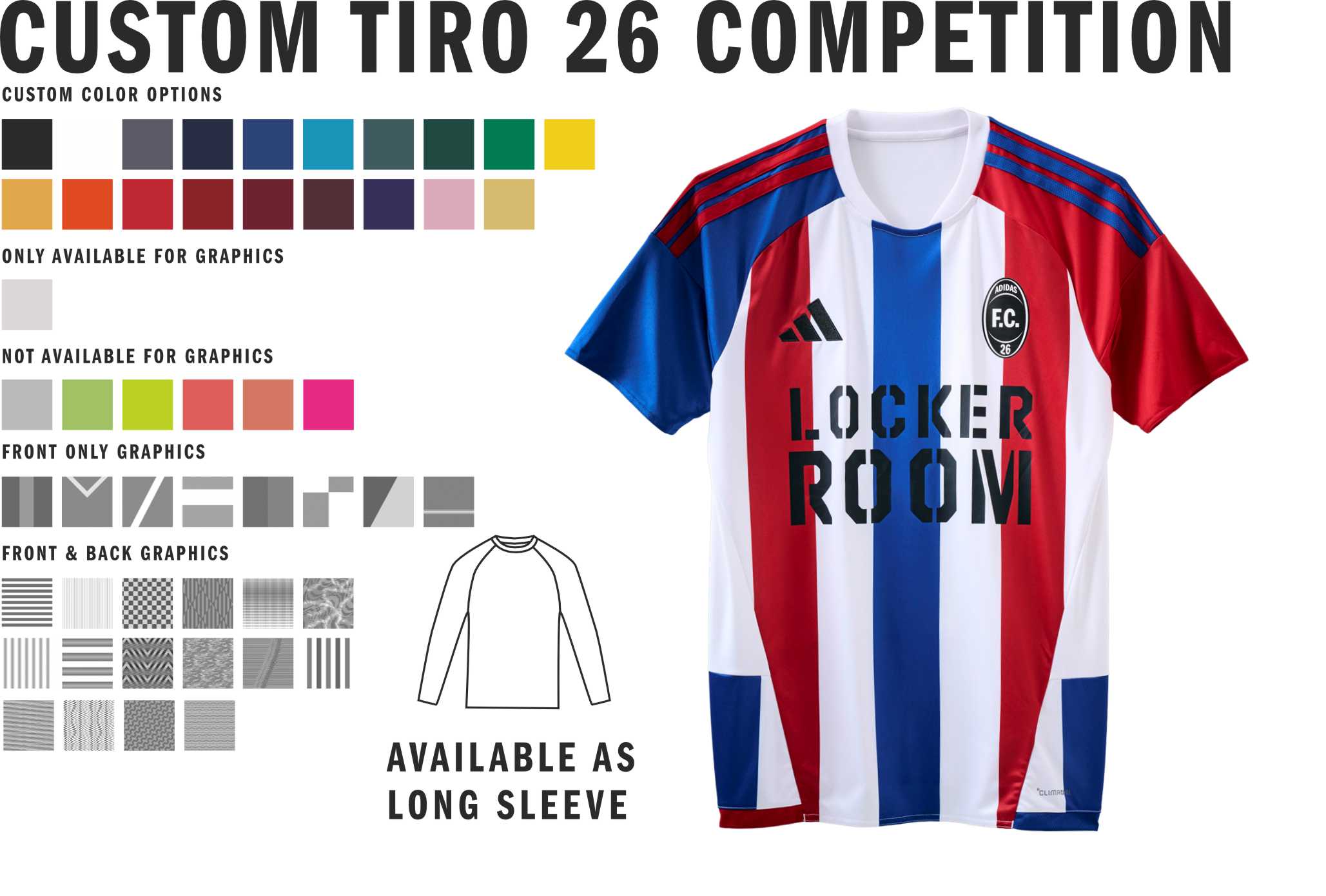 adidas Custom Tiro 26 Competition Jersey