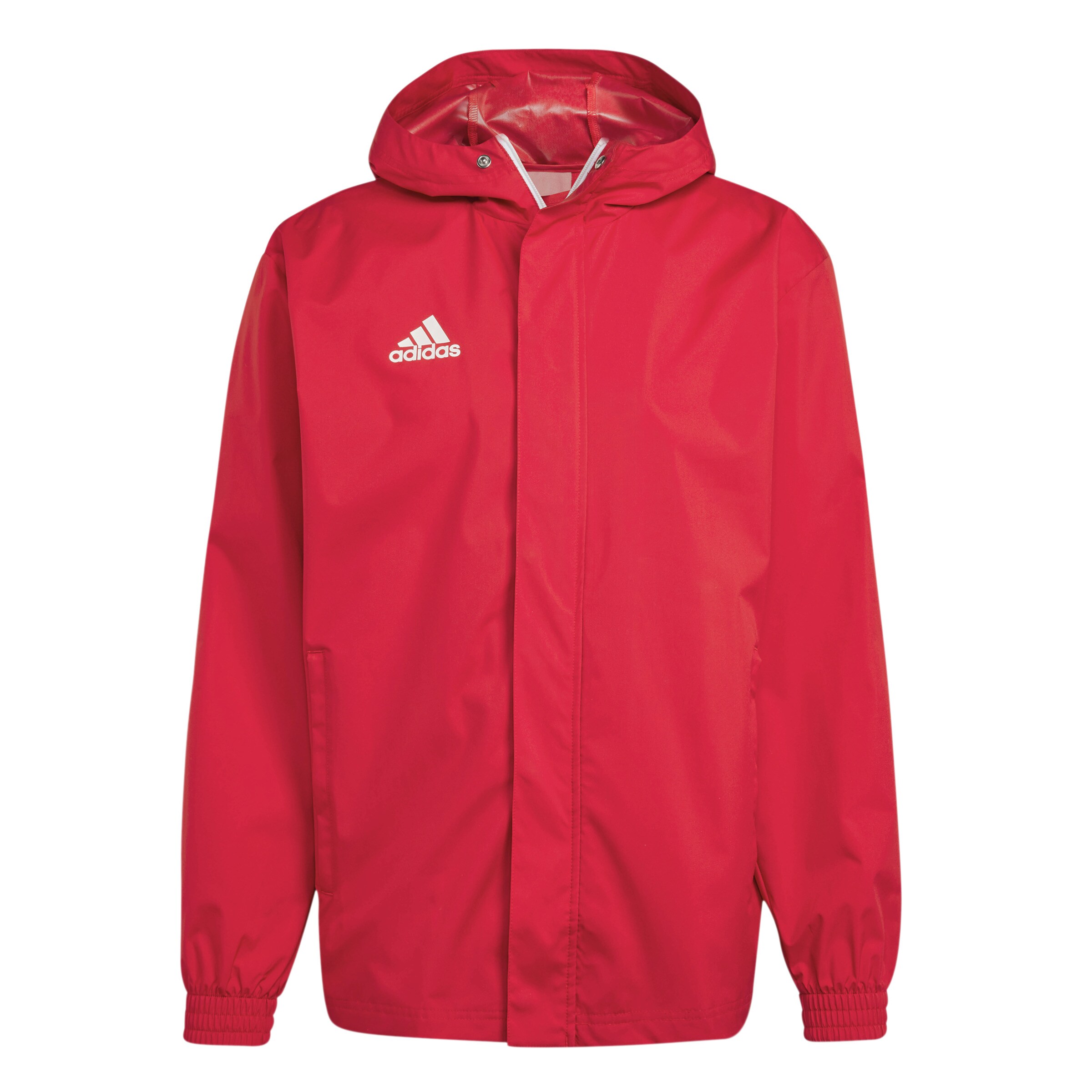 adidas Entrada 26 All Weather Jacket Team Power Red 2 White