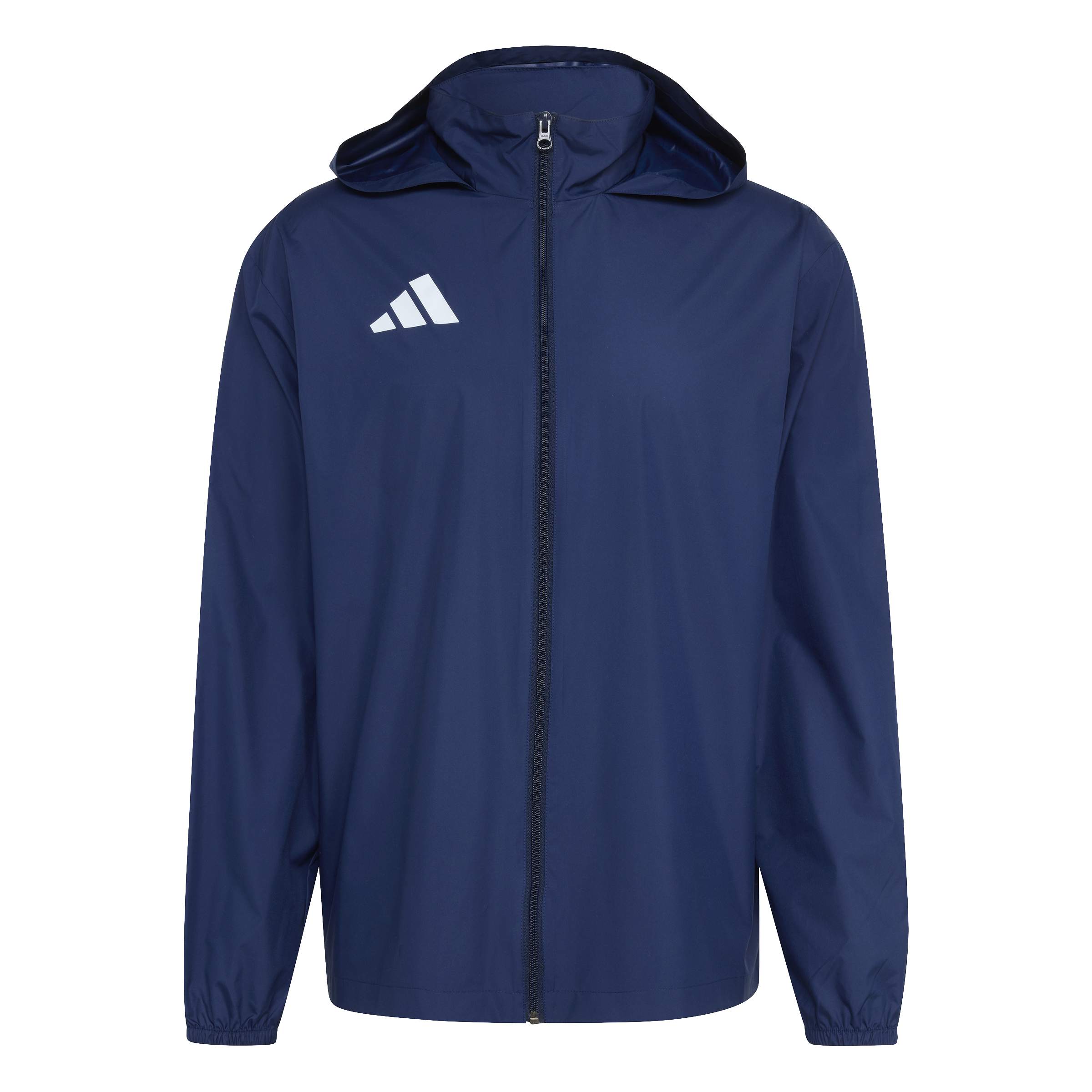 adidas Entrada 26 All Weather Jacket Team Navy Blue 2 White