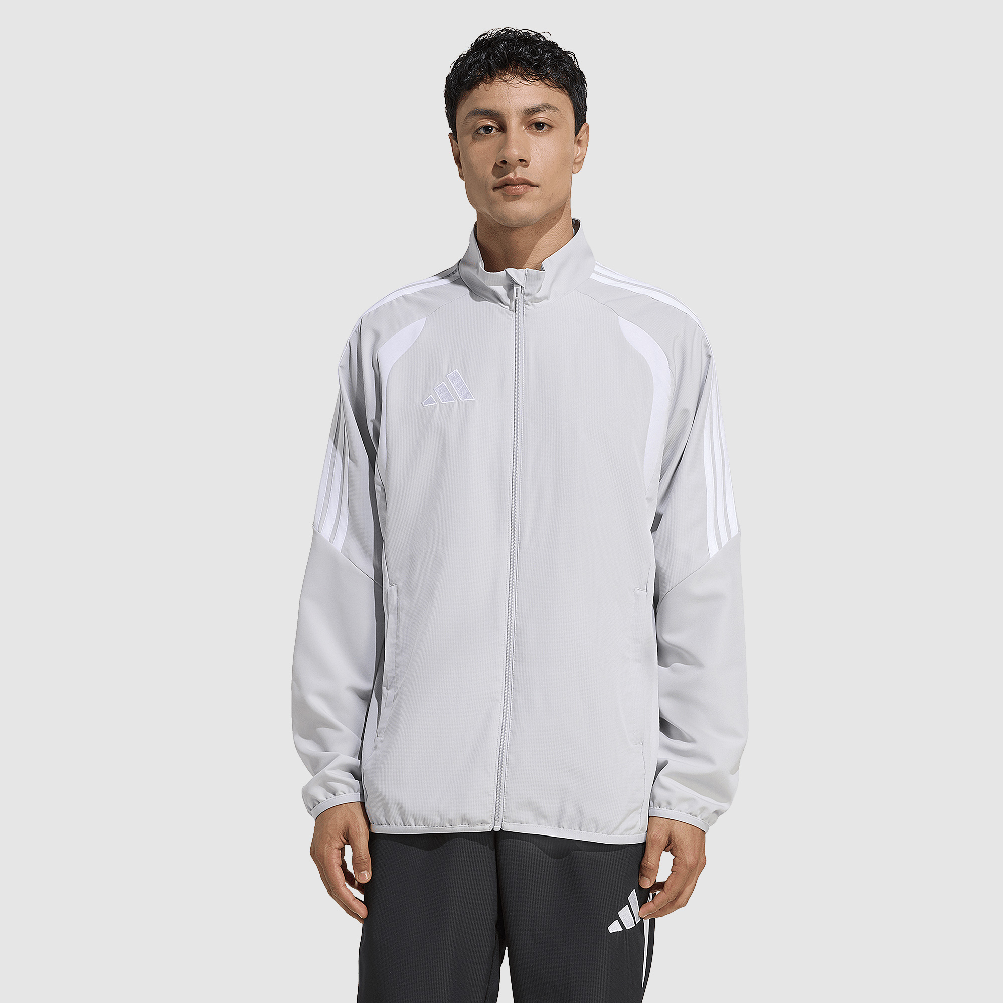 adidas Tiro 26 League Presentation Tracksuit Team Light Grey/White
