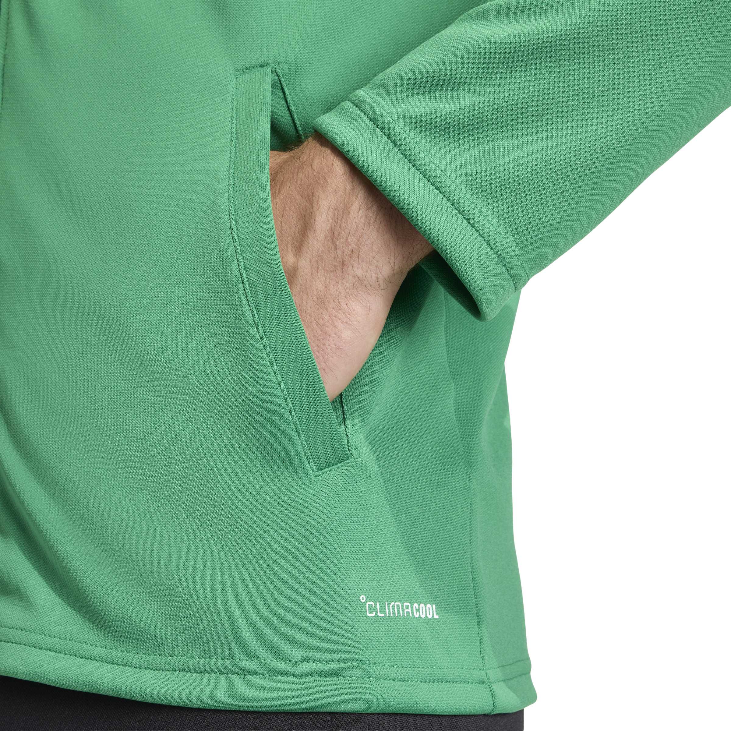 adidas Entrada 26 Poly Tracksuit Team Green/White