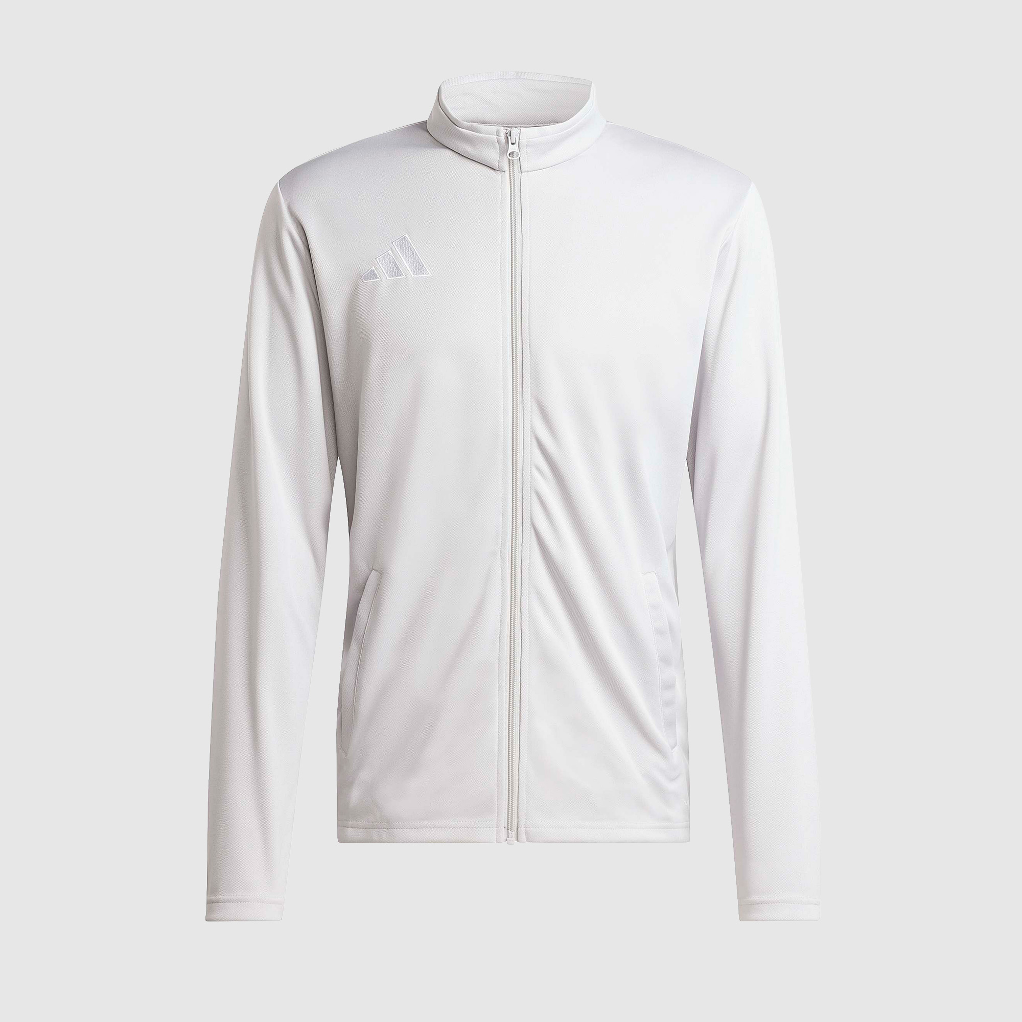 adidas Entrada 26 Poly Tracksuit Team Light Grey/White