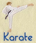 karate badge