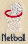 netball badge