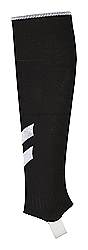 Hummel footless socks black