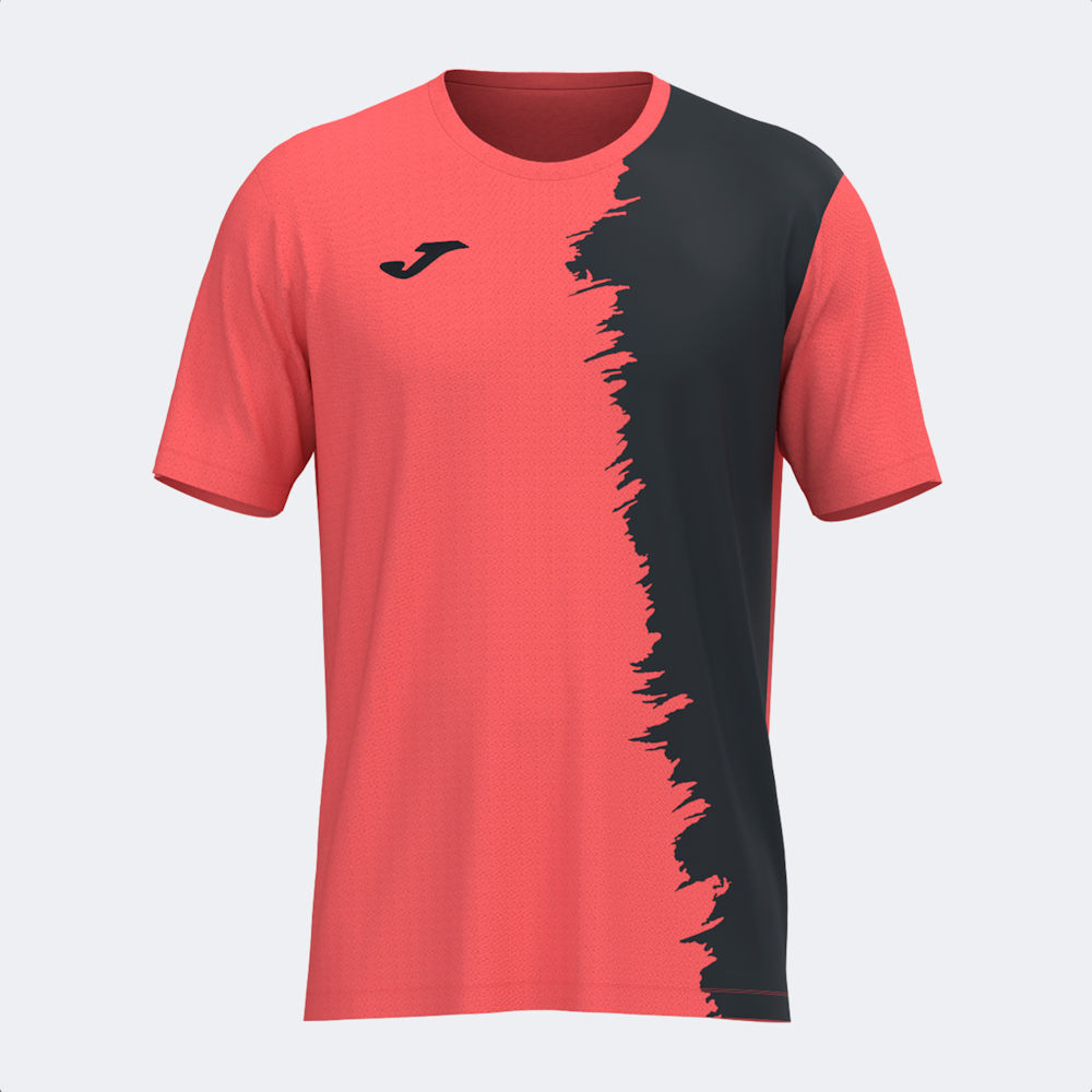 Joma Picasho City football shirt Dark Orange Black