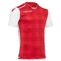Macron Wezen Football jersey Red-White
