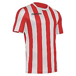 Macron Trevor shirt red-white