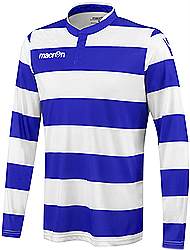 Macron Kepler jersey long sleeve Royal-white