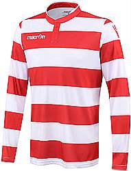 Macron Kepler jersey long sleeve Red
