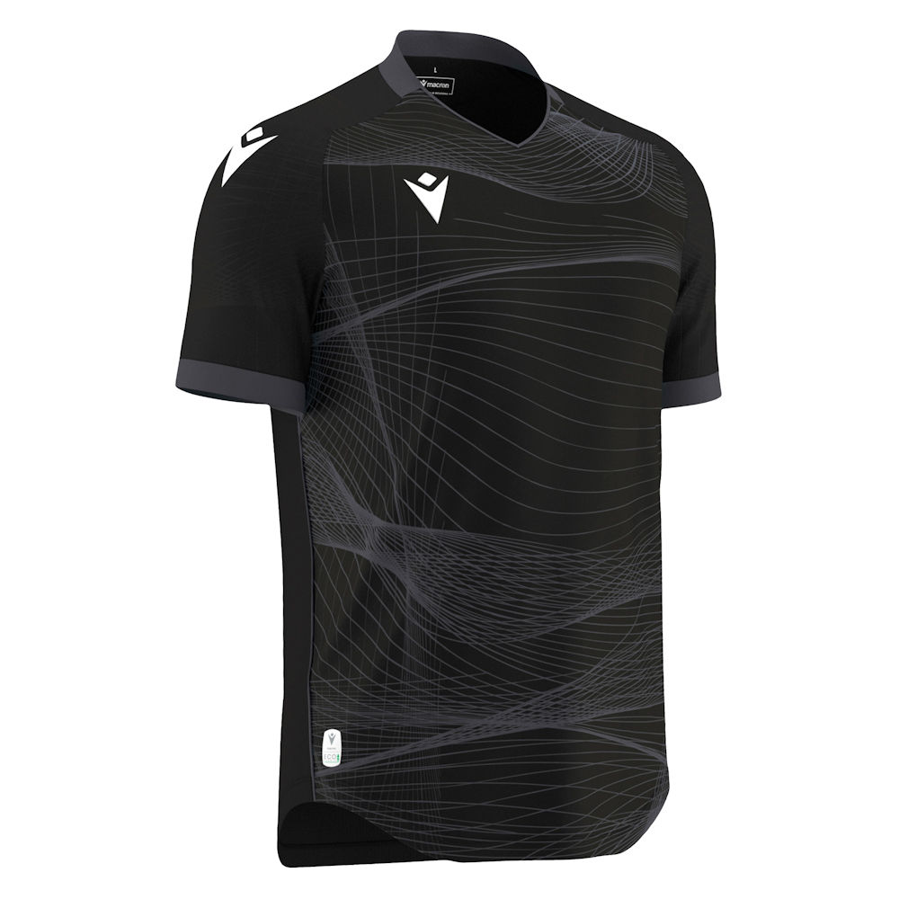Macron Wyvern Shirt Black-Antracite