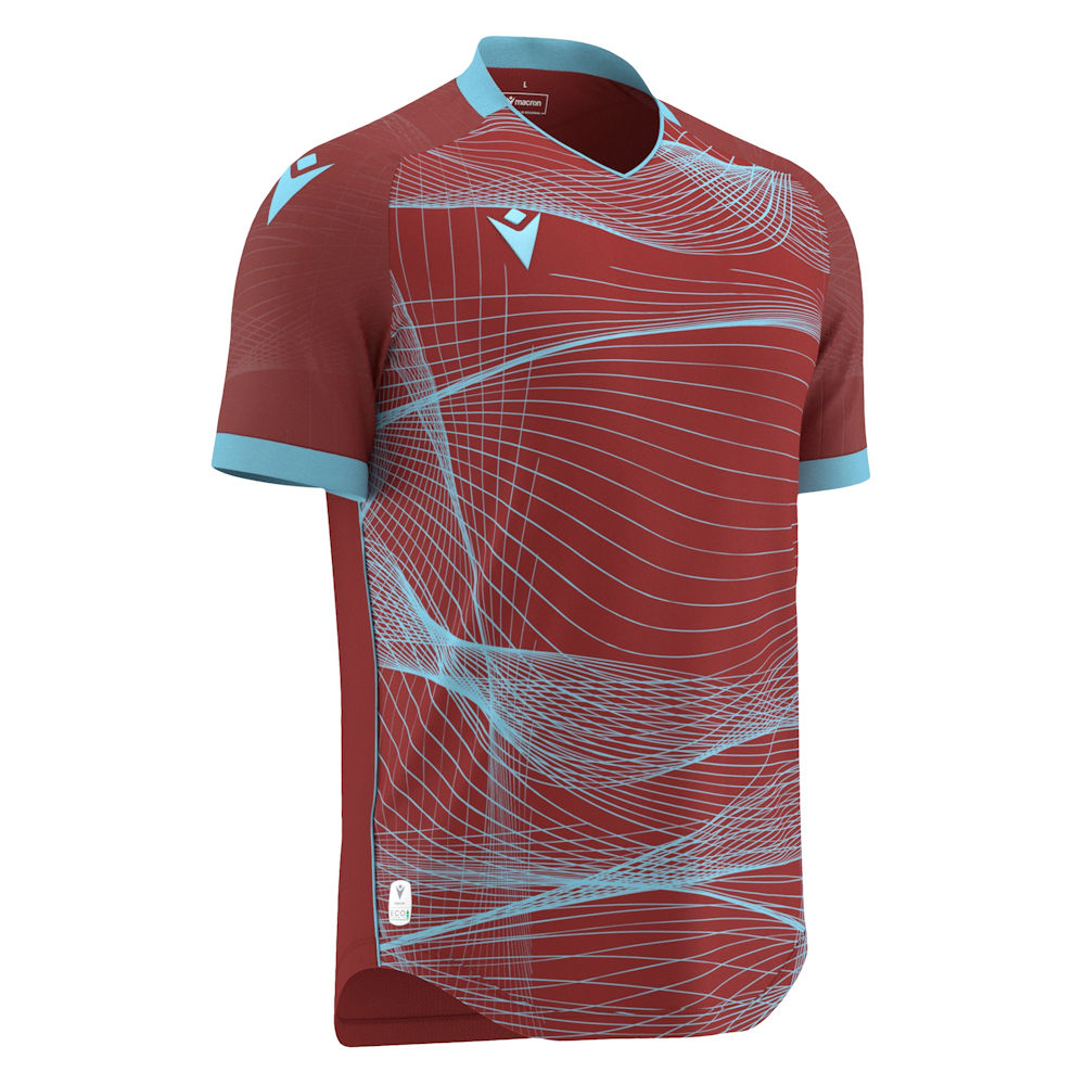 Macron Wyvern Shirt Cardinal-Columbia