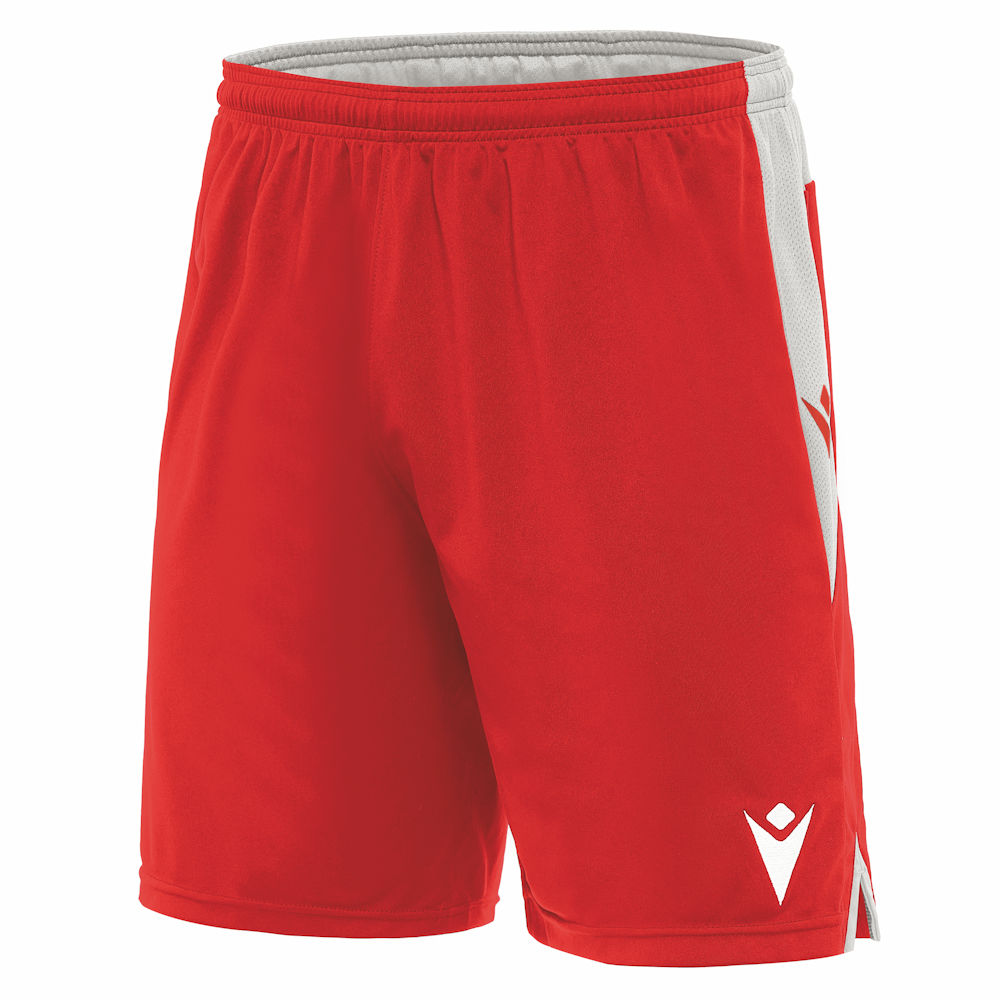 Macron Temple Shorts Red/White