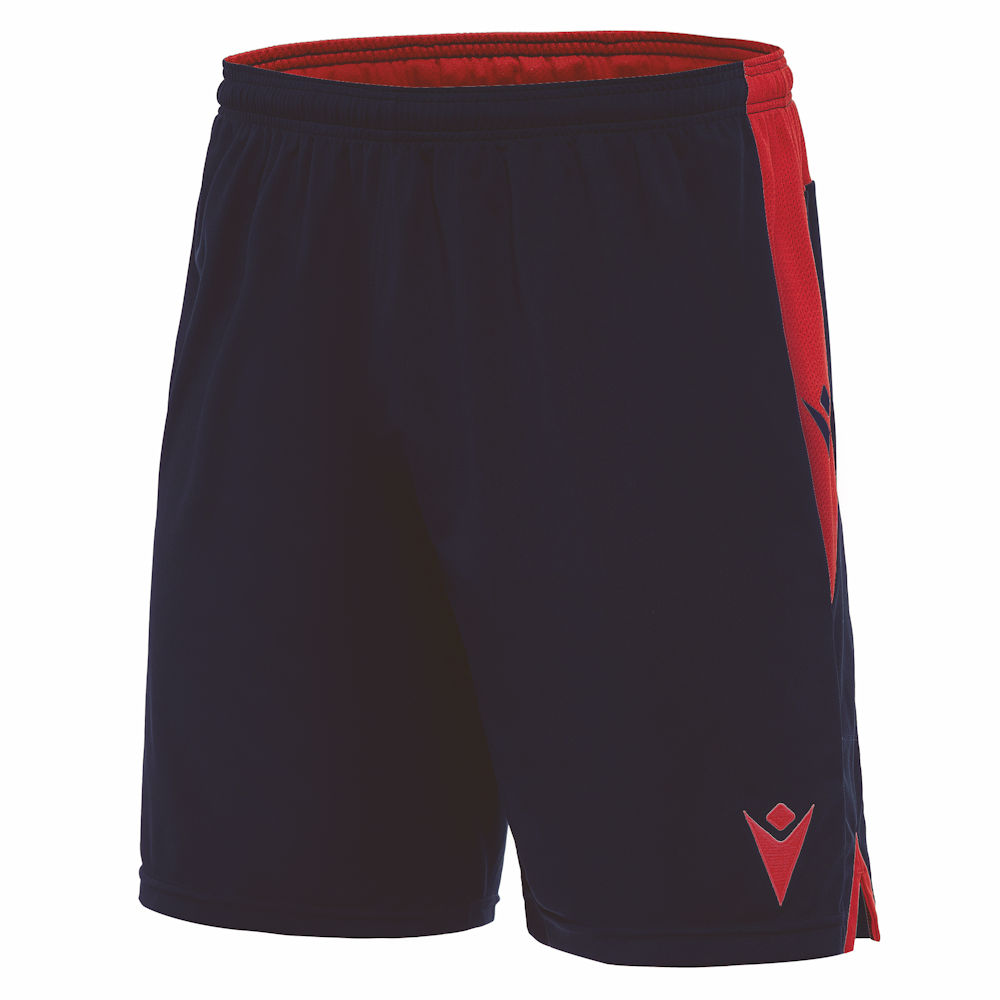 Macron Temple Shorts Navy/Red