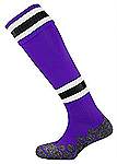 Mitre Divsion Tec football socks purple black white