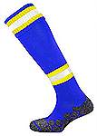 Mitre Divsion Tec football socks royal yellow white