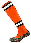 Mitre Divsion Tec football socks tangerine black white