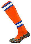 Mitre Divsion Tec football socks tangerine royal white