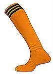 Mitre Mercury 3 stripe socks amber-black