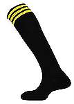 Mitre Mercury 3 stripe socks black-yellow