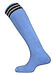 Mitre Mercury 3 stripe socks sky-maroon