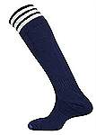 Mitre Mercury 3 stripe socks navy-white