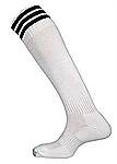 Mitre Mercury 3 stripe socks white-black