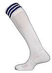 Mitre Mercury 3 stripe socks white-royal