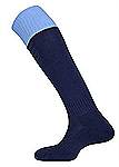 Mitre Mercury contrast football socks navy-sky