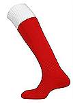 Mitre Mercury contrast football socks scarlet-white