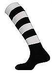 Mitre Hoop football socks black-white