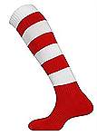 Mitre Hoop football socks scarlet-white