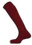 Mitre Mercury plain football socks maroon