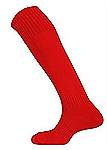 Mitre Mercury plain football socks scarlet