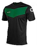 Stanno Fiero T Shirt Black/Green