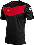 Stanno Fiero T Shirt Black/Red