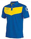 Stanno Fiero T Shirt Royal Blue/Yellow