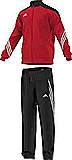 Adidas Sereno 14 Polyester Tracksuit Red/Black/White