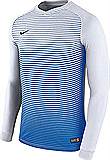 Nike Precision IV Long sleeve jersey white-royal