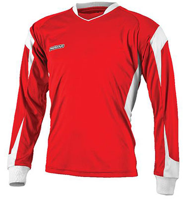 prostar refract football jersey red-white