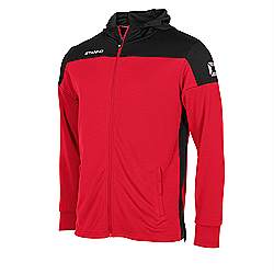 Stanno pride hood red-black