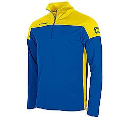 Stanno 1/4 zip top royal-yellow