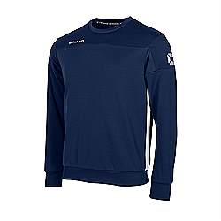 pride round neck top Navy-white