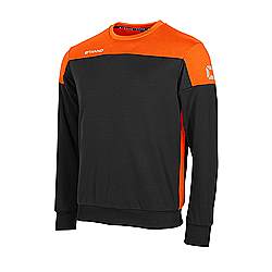 pride round neck top black-orange