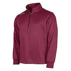stanno field zip maroon