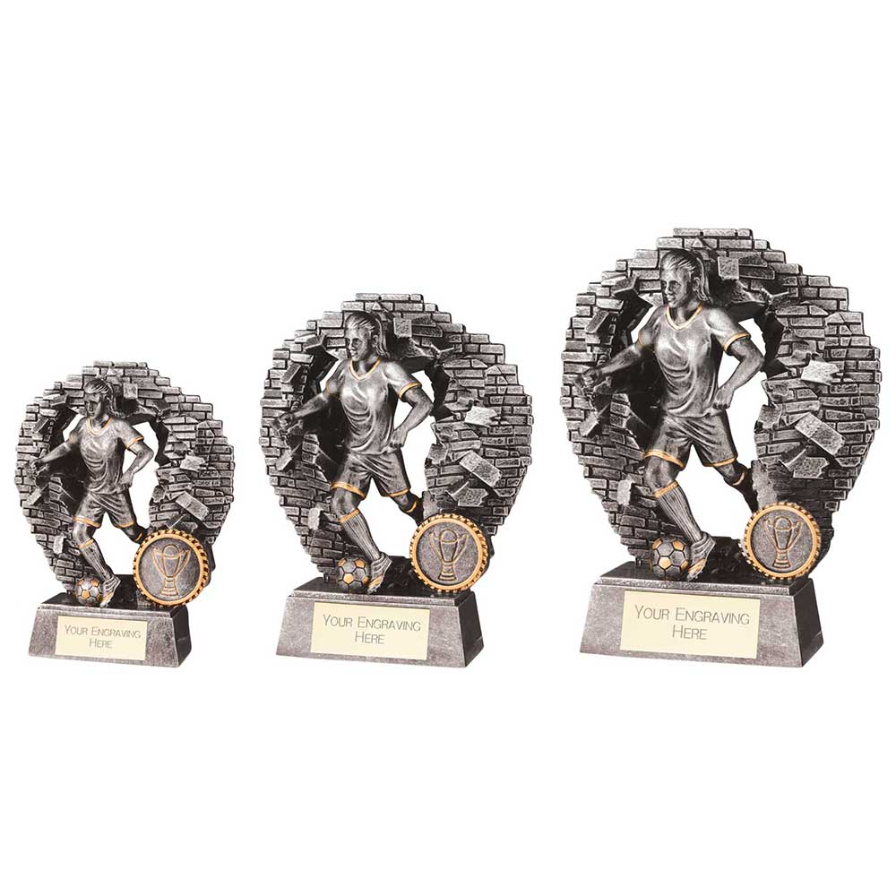 blast Football award sizes